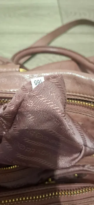 Borsa Prada Antico Rosa Pelle