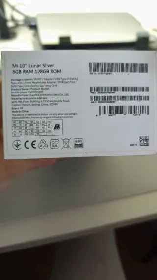 Xiaomi Mi 10T Plata 5G