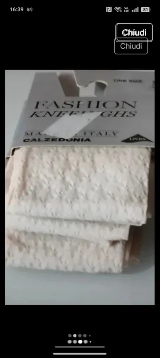 Sei paia.Calze gambaletti donna Calzedonia taglia