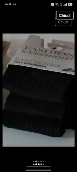 Sei paia.Calze gambaletti donna Calzedonia taglia