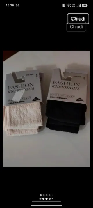 Sei paia.Calze gambaletti donna Calzedonia taglia