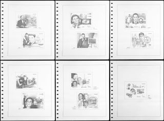 Hojas ANFIL "Expo. Mundial Filatelia España 2000"