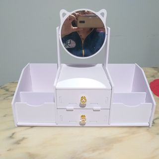Portatrucco con specchio
