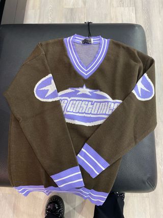 Maglione nero Made in Italy 100% Acrilica