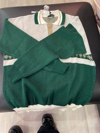 Maglione nero Made in Italy 100% Acrilica