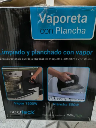 Vaporeta con plancha NewTeck