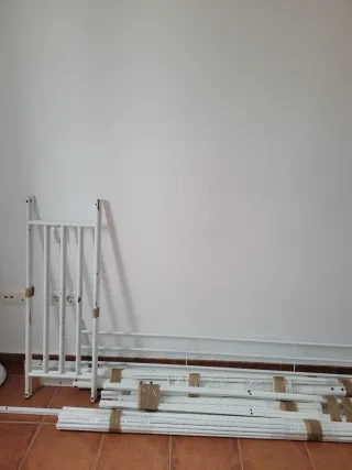 Litera Matrimonio Metal Blanca