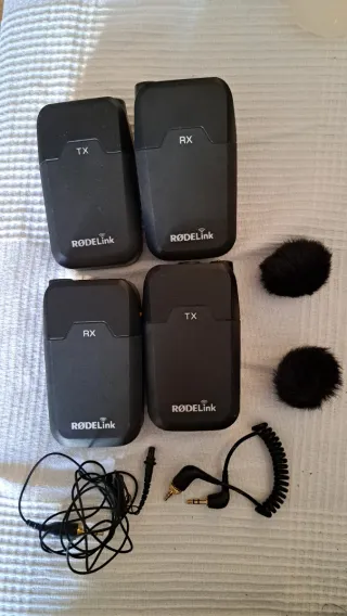 2x RØDELink TX/RX Sistema Micrófono Inalámbrico