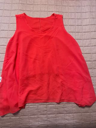 Maglia donna a canottiera