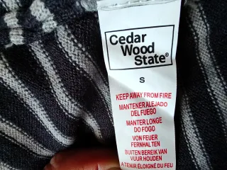 Jersey rayas hombre S azul y amarillo