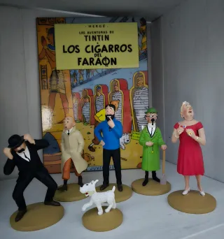 Figuras colección Tintin de Planeta Agostini