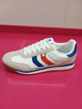 Zapatillas XTI Hombre Azul y Blanco
