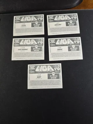 Lote cromos Super Kids Kromix LaLiga 2025-26