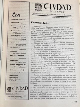 Revistas antiguas CIUDAD LERIDA 36
