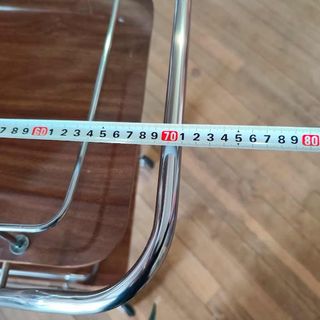 Carrito camarera madera y metal