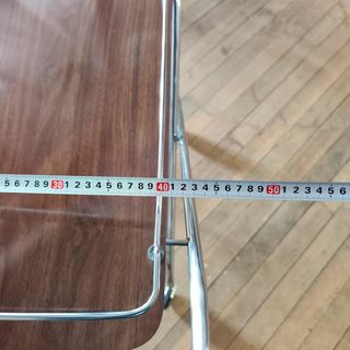 Carrito camarera madera y metal