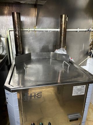 Freidora Acero Inoxidable Profesional