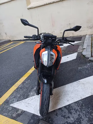 KTM Duke 390 Naranja 2018