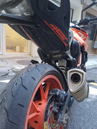 KTM Duke 390 Naranja 2018