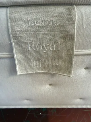Colchón Sonpura Royal 150x190 + Base
