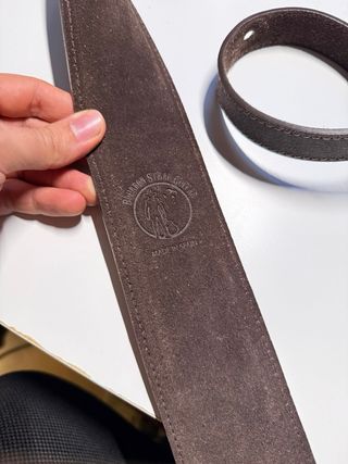 Correa de guitarra Bourbon Crackle Piel