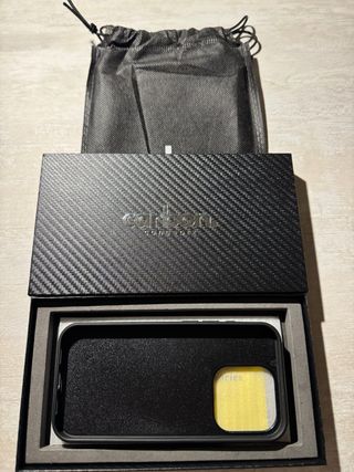 Funda iPhone 15 Pro Fibra de Carbono