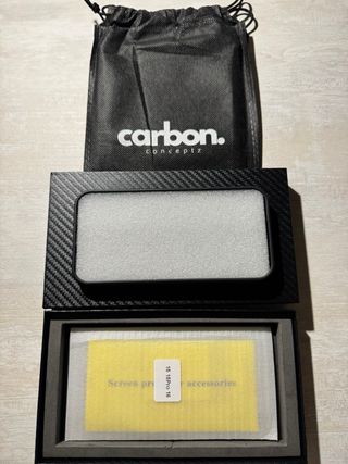 Funda iPhone 15 Pro Fibra de Carbono