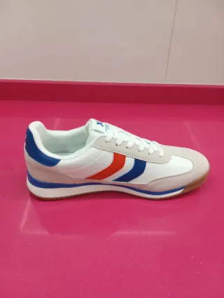 Zapatillas XTI Hombre Blancas y Azules