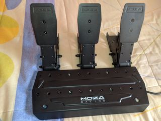 Volante MOZA + Pedales + Caja Cambios H/Secuencial