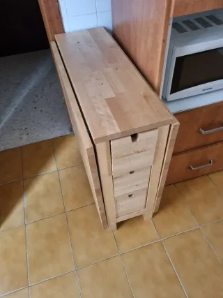 Mesa extensible madera Ikea