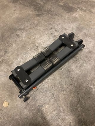 Soporte bicicleta plegable.