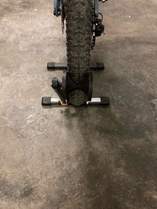 Soporte bicicleta plegable.