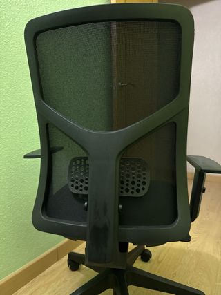 Silla ergonómica de estudio negra