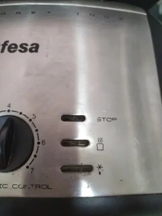 Tostador Ufesa Inox 2 Ranuras