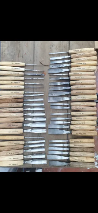 Set de Gubias pfeil y Piedras de Afilar,maza