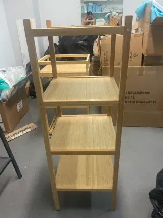 Estantería de bambú 4 niveles