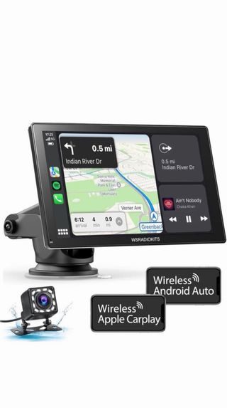 Pantalla Coche WSRADIOKITS CarPlay Android Auto