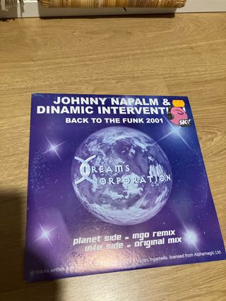 Vinilo Johnny Napalm & Dinamic Intervent! - Back t