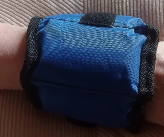 2 Tobilleras/Muñequeras Lastradas 0.5kg