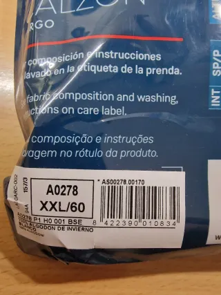Calzon largo Abanderado
