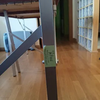 Camilla plegable ecopostural con funda.