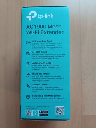 Extensor Wi-fi Mesh tp-link RE550