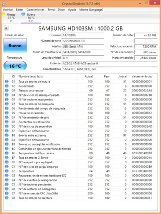 Disco Duro HDD 1TB Samsung