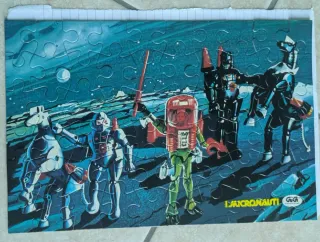 4 Puzzle Micronauti Spaziali