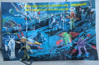 4 Puzzle Micronauti Spaziali