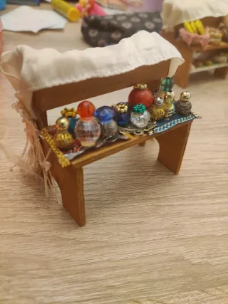 Puesto de perfumes para belén