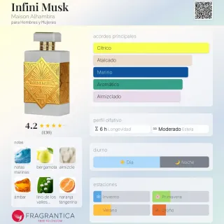 Infini Musk Maison Alhambra Perfume