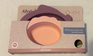 Conjunto Refeição Silicone Alvär Bebé