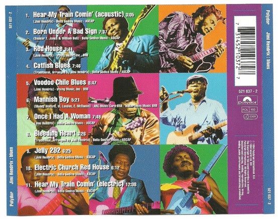 Jimi Hendrix - Blues CD