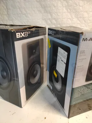 Pareja Altavoces M-Audio BX8 D3 Negros